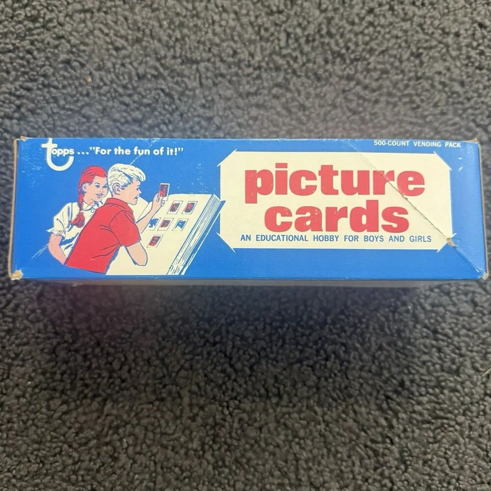 Topps 1989 Baseball Picture Cards 500-Card Vending Box MLB